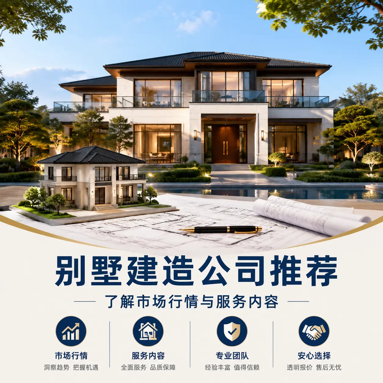 思南 别墅建造公司推荐:了解市场行情与服务内容