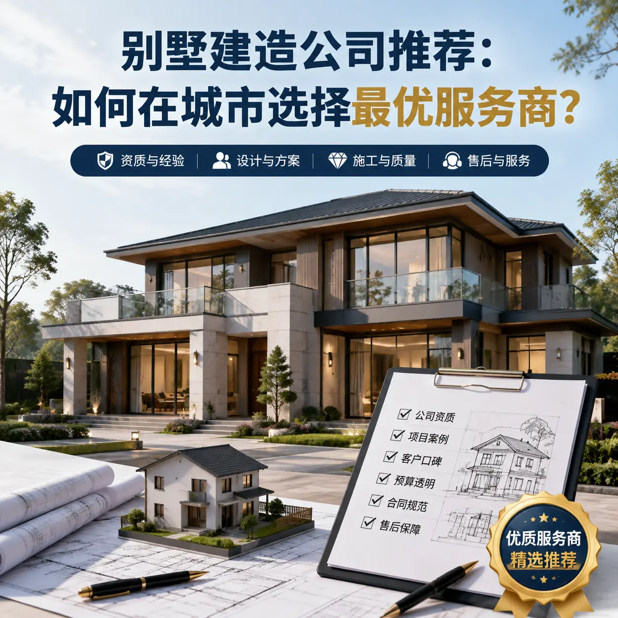 别墅建造公司推荐:如何在 思南 选择最优服务商?