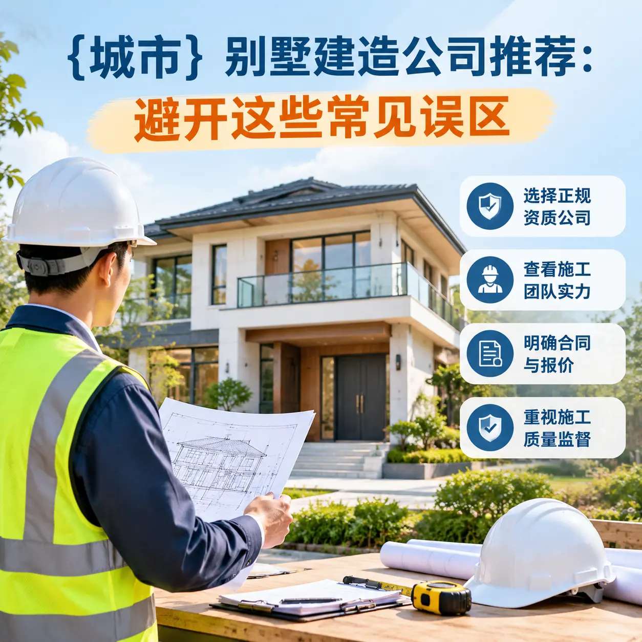 思南 别墅建造公司推荐：避开这些常见误区