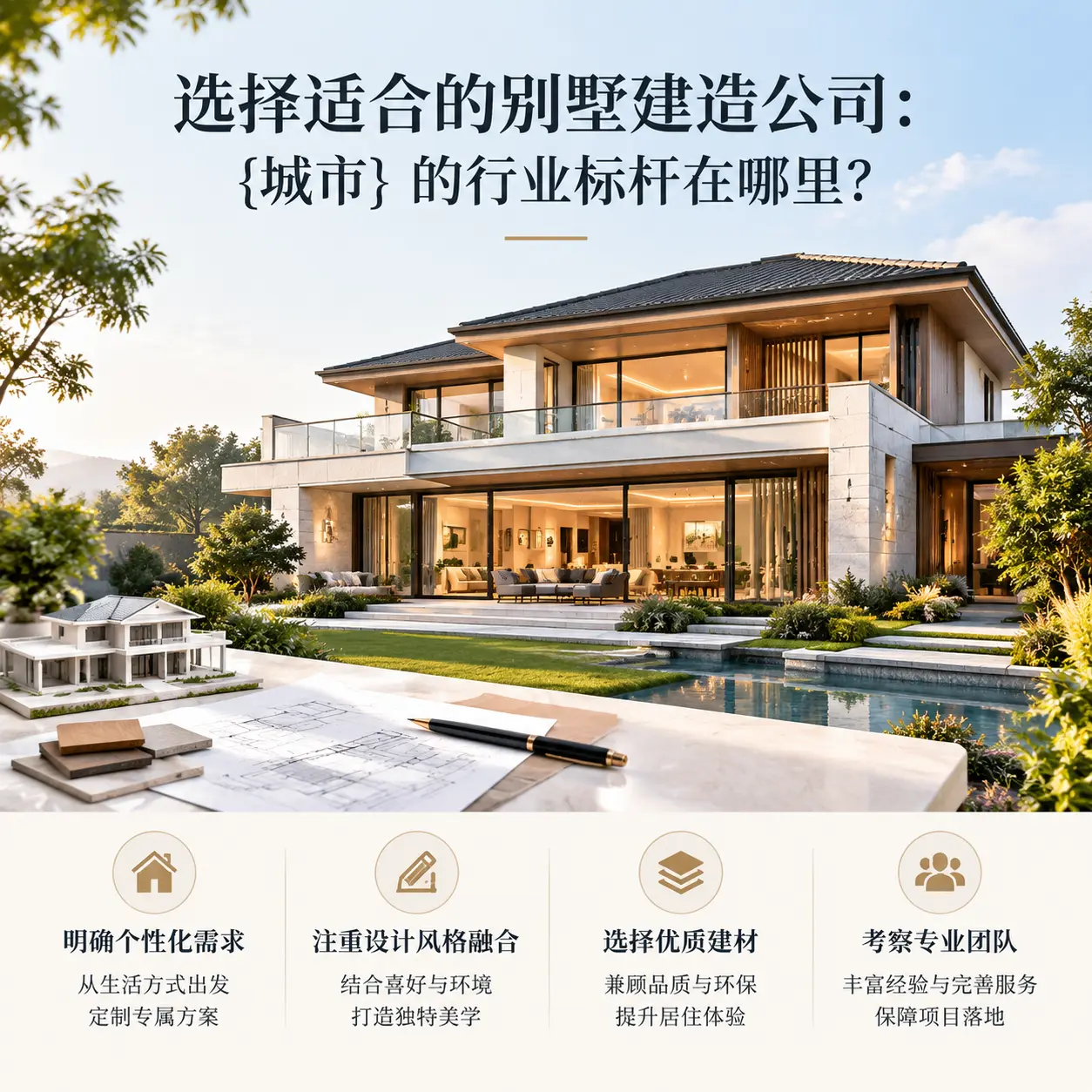 选择适合的别墅建造公司： 思南 的行业标杆在哪里？
