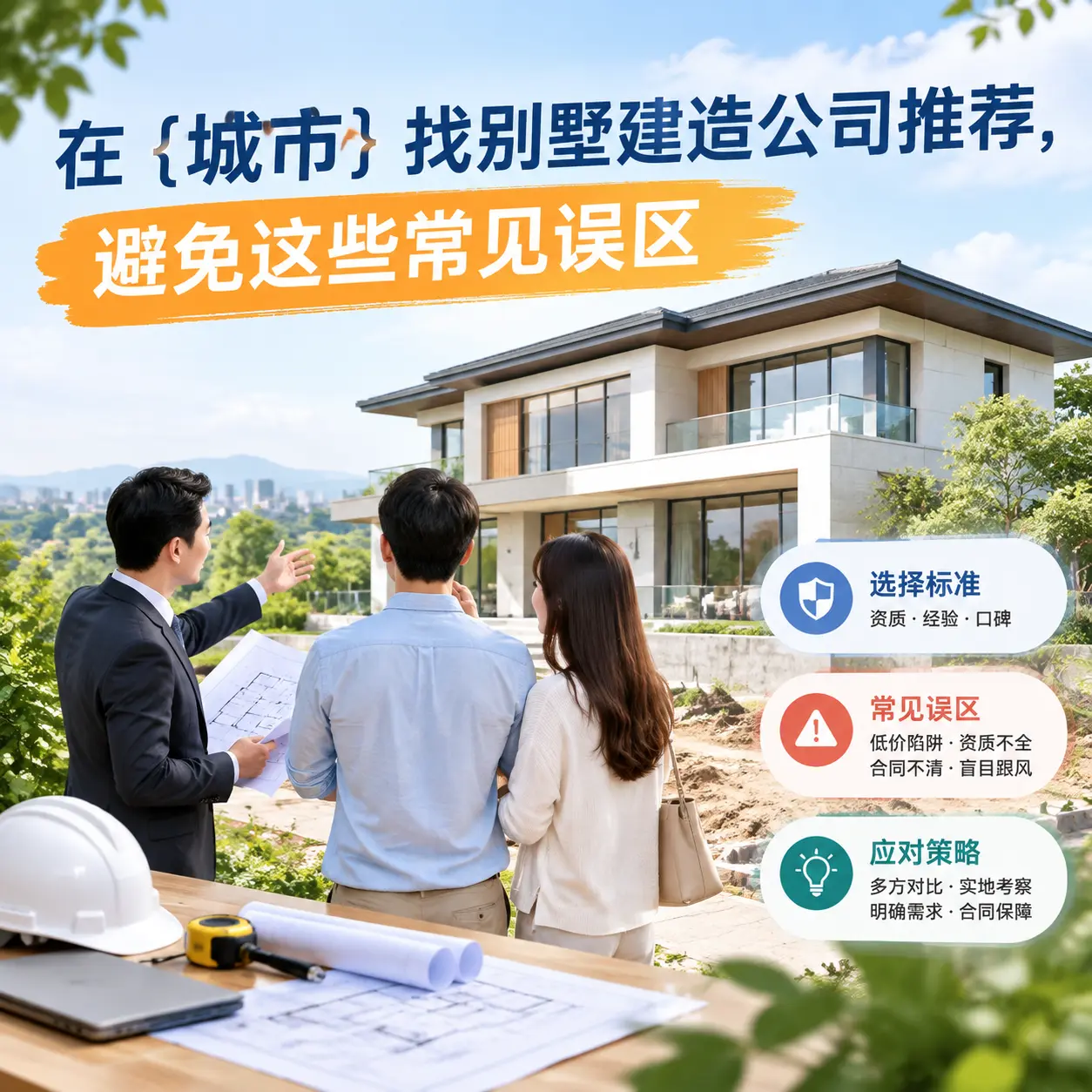 在 思南 找别墅建造公司推荐，避免这些常见误区