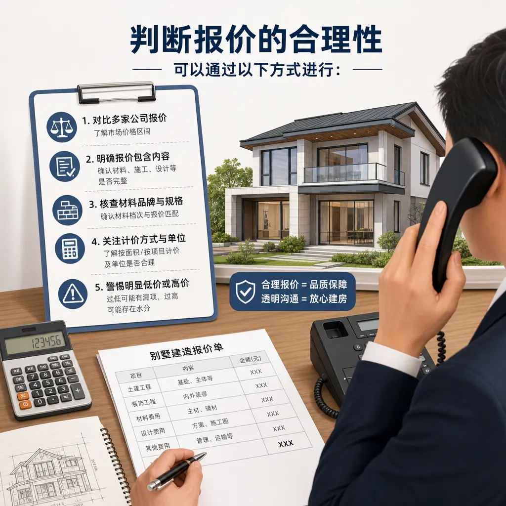 选择思南别墅建造公司时,电话咨询的注意事项