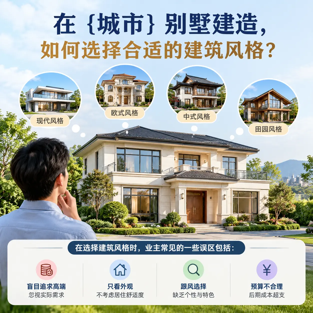 在 思南 别墅建造,如何选择合适的建筑风格?
