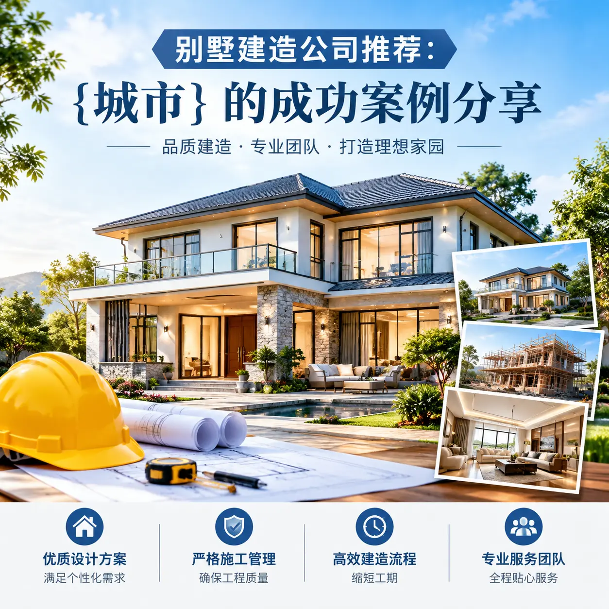 别墅建造公司推荐： 思南 的成功案例分享