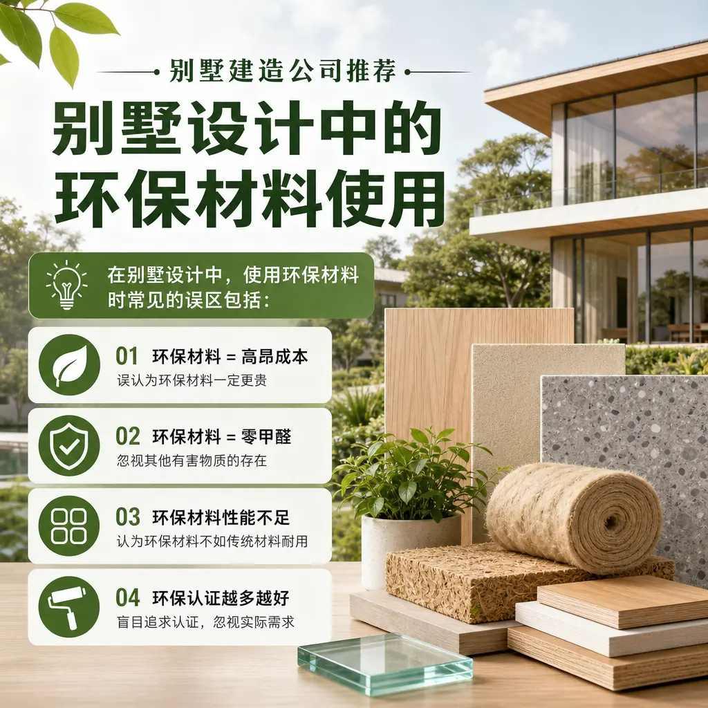 别墅建造公司推荐: 思南 别墅设计中的环保材料使用